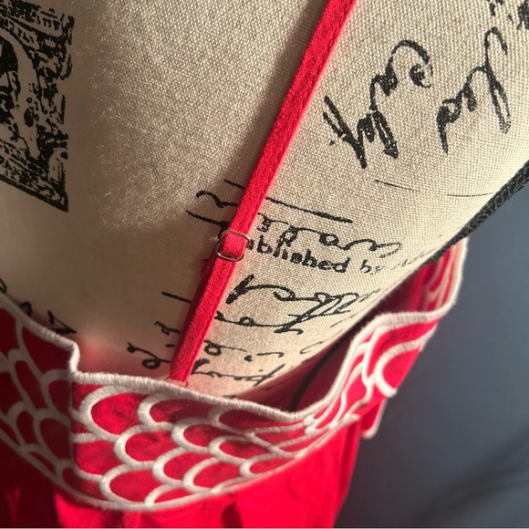 Commense Embroidered Fish Semi-Sheer Cami Dress - Picture 8 of 14